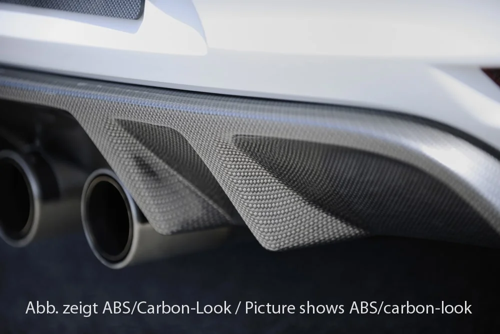 DIFUSOR TRASERO VW GOLF 6 GTI NEGRO BRILLO - Imagen 3