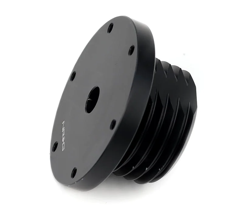 BUJE CORTO: ADAPTADOR THRUSTMASTER NEGRO MATE - Imagen 4