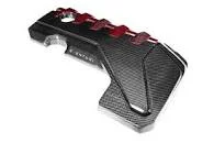 TAPA DE MOTOR DE FIBRA DE CARBONO Y KEVLAR ROJO EVENTURI PARA AUDI RS3 8.5V / TTRS 8S Y RS3 8Y - Imagen 3