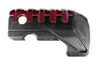 TAPA DE MOTOR DE FIBRA DE CARBONO Y KEVLAR ROJO EVENTURI PARA AUDI RS3 8.5V / TTRS 8S Y RS3 8Y - Imagen 5